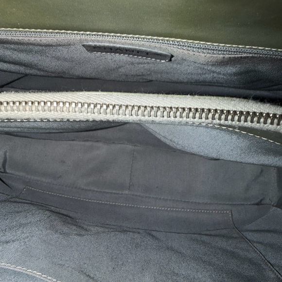 CHANEL Quilted Tote in Silver with Gold Logo - Picture 9 of 9